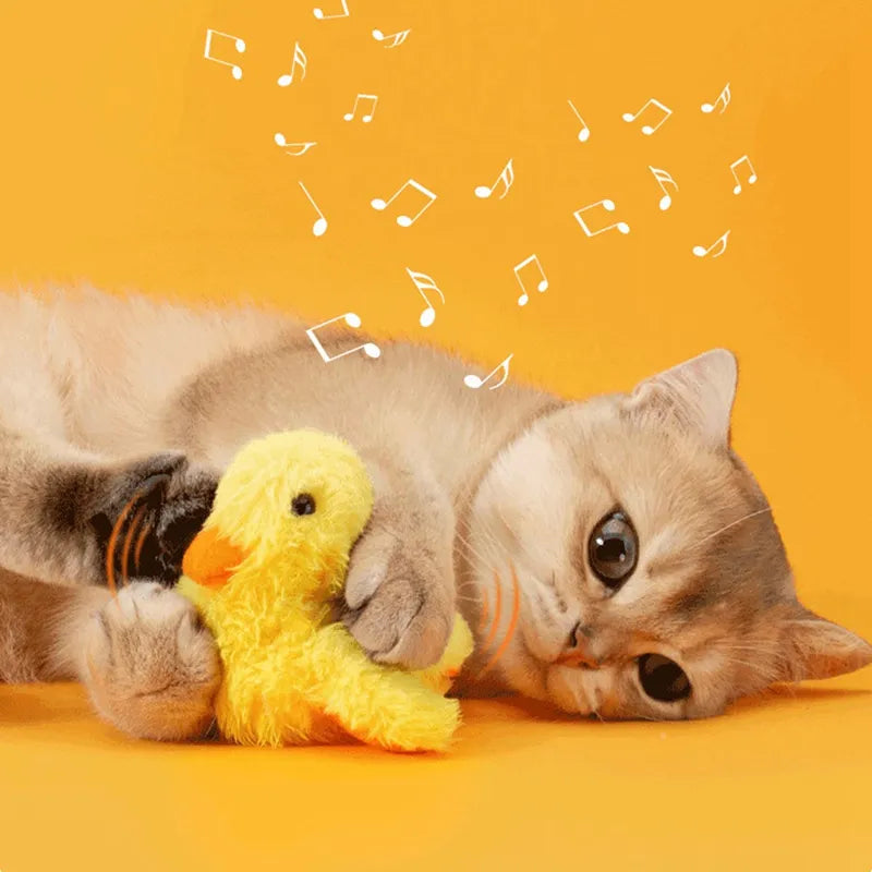 Silly Flapping Duck Cat Toy