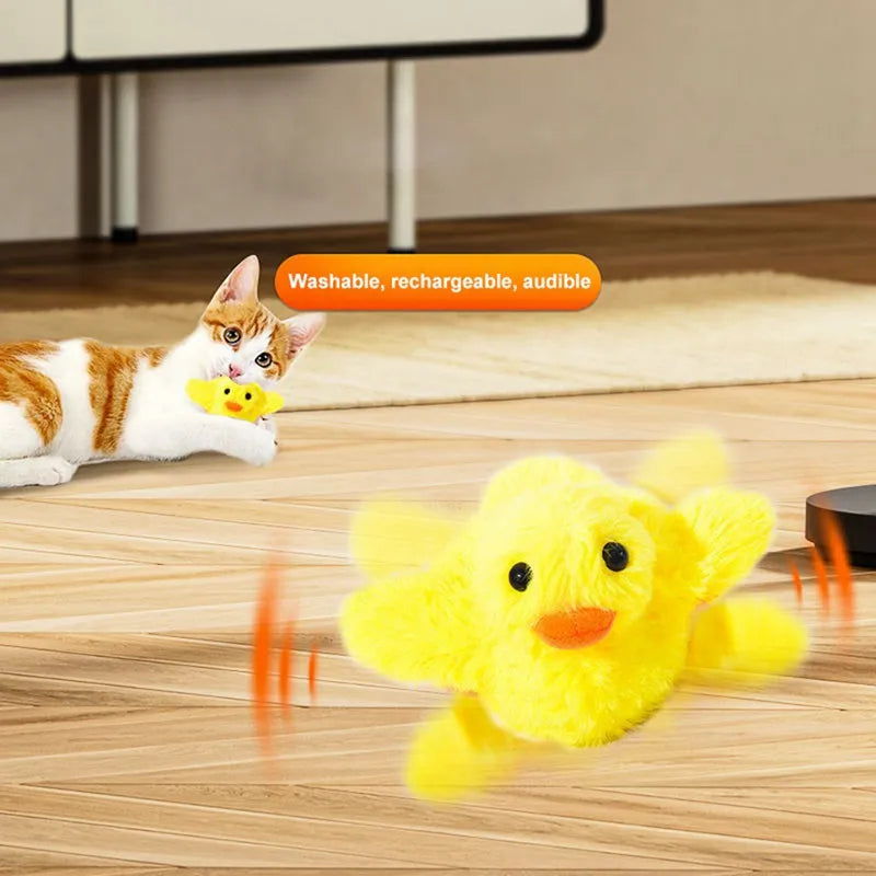Silly Flapping Duck Cat Toy